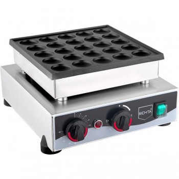 Remta W26 Yuvarlak Bubble Waffle Makinesi, 25'li, Elektrikli