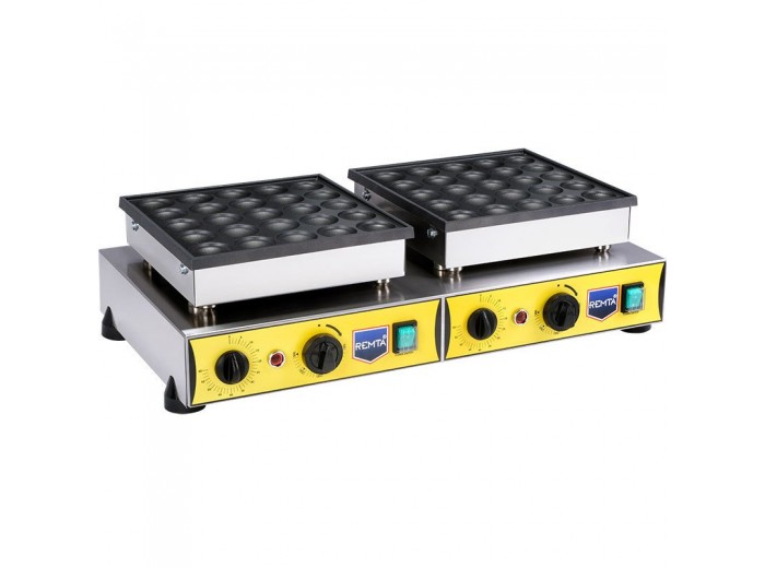 Remta W27 Yuvarlak Çiftli Bubble Waffle Makinesi, 50'li, Elektrikli Remta W27 Yuvarlak Çiftli Bubble Waffle Makinesi, 50'li, Elektrikli
