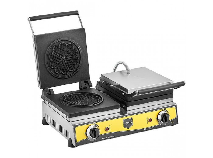 Remta W13 Çiftli Çiçek Model Waffle Makinesi, 16 cm, Elektrikli Remta W13 Çiftli Çiçek Model Waffle Makinesi, 16 cm, Elektrikli